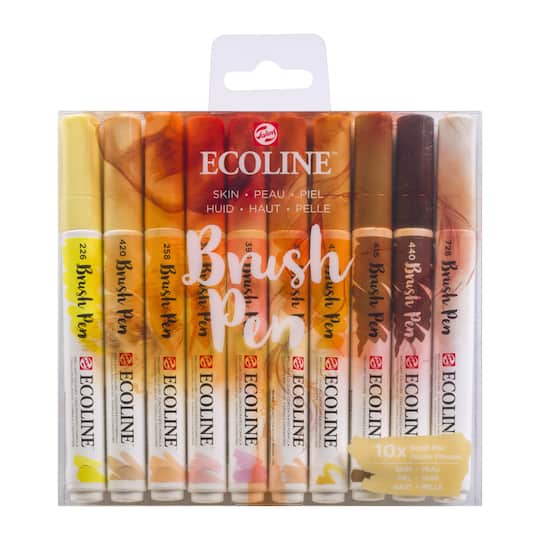 Ecoline&#x2122; Skin Colors Brush Marker Set